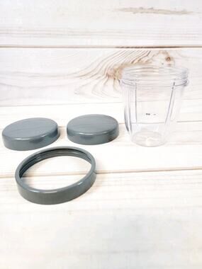 OEM Nutribullet Magic Bullet NB-101B Blender Cup Accessories Attachments 4 Piece